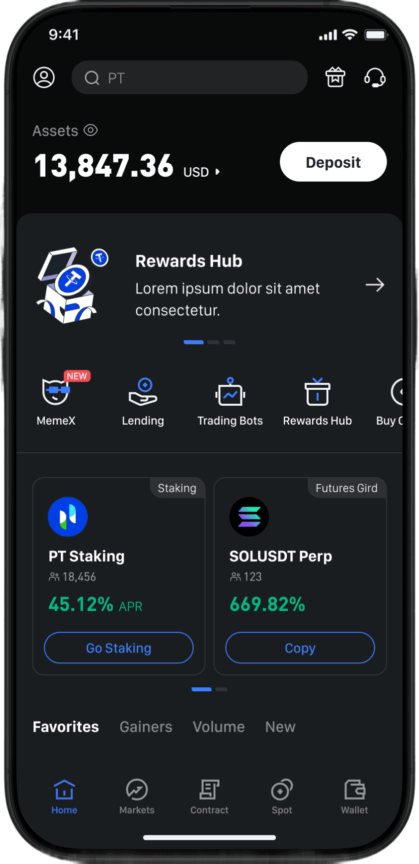 App preview on phone